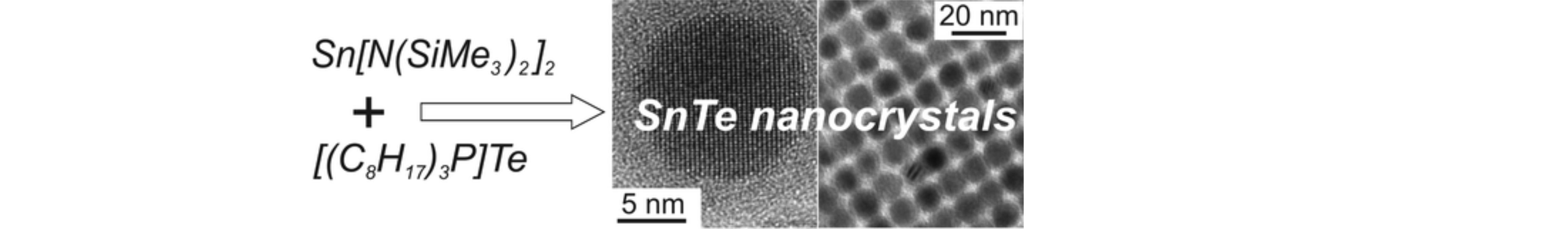 SnTe nanocrystals: a new example of narrow gap semiconductor quantum dots