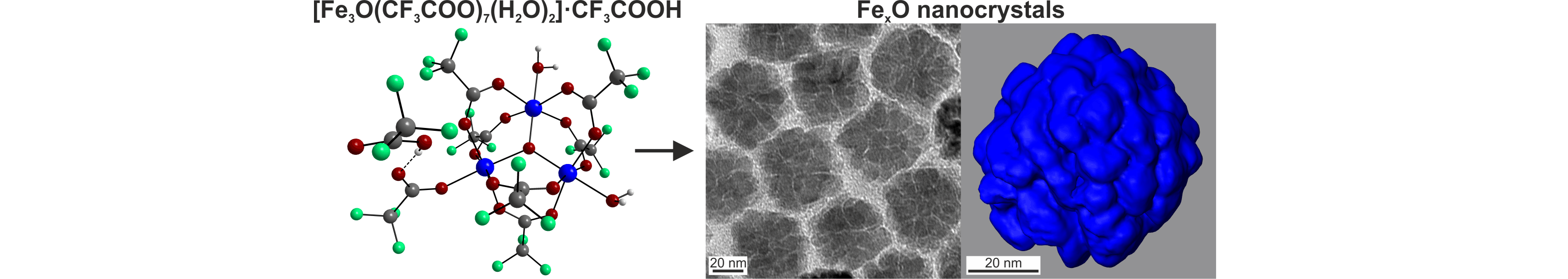 Popcorn-shaped FexO (Wüstite) Nanoparticles from a Single-Source Precursor: Colloidal Synthesis and Magnetic Properties
