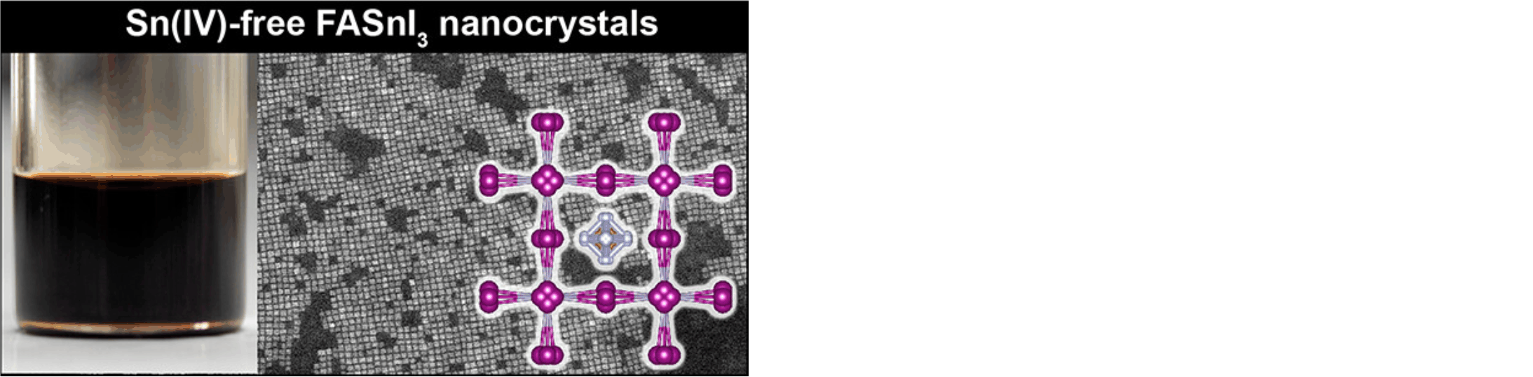 Intrinsic Formamidinium Tin Iodide Nanocrystals by Suppressing the Sn(IV) Impurities